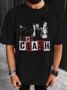 Men T-Shirts - 黑色 - 查看 1