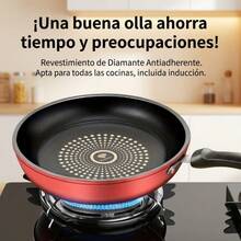 Non-Stick Cast Iron Skillet - Dishwasher , Healthy Cooking With Reduced Smoke, Large Capacity, Multifunctional Cookware For Home, Kitchen, And Restaurant Use. BXM8 - View 1
