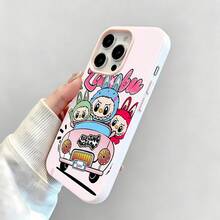 rosa azul verde coche divertido.funda de teléfono Fundas compatibles con ,Apple,VIVO,OPPO,,, y Honor.Fabricadas en silicona TPU,ofrecen protección contra golpes y caídas. - Rosa - Ver 4