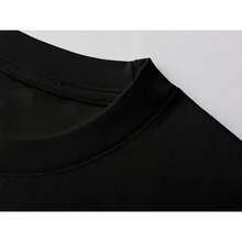 Fender Circle Logo Tee Men's Short Sleeve T-Shirt Men's Pullover Printed Fashionable Pure Cotton Comfortable - Black - View 5