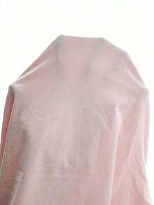 Vestido Rojo De Punto Sin Mangas Con Cuello Halter Y Doble Capa, Ajustado Para Mujer - Rosa vieja - Ver 5