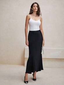 3 pares de camisetas sin costuras y versátiles para mujeres, combinación de negro, blanco y beige suave y ajustada como camisetas interiores - Multicolor - Ver 8