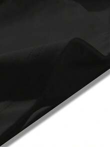 Camiseta manga corta cuello redondo 100% algodón, estampado trendy, tejido ligero y ventilado, estilo moda casual, apta para vida diaria, salidas informales y citas en primavera, verano y otoño - Negro - Ver 5