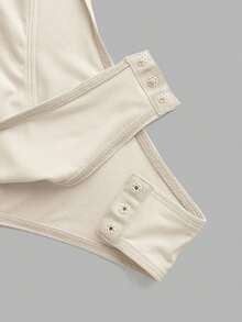 Set de 4 piezas de body ajustado de mujer de varios colores, adecuado para usar de manera casual en verano - Multicolor 2 - Ver 6