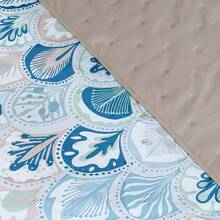 Novo Ultra Light Double Duvet Plain And Printed Vianney Various Colors Two Views Thin - 淺藍色 - 查看 5