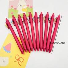 5/10 buah Pulpen Ballpoint Mini Seri Es Krim yang Dapat Ditarik, Pulpen Gel Tipe Tekan Berbentuk Es Krim Lucu dan Menyenangkan, Pegangan Ergonomis yang Nyaman, Menulis Lancar dan Terus Menerus, Cocok untuk Buku Harian, Belajar, Kantor, Pesta Liburan, Hadiah untuk Teman dan Teman Sekelas, Pola Acak - Set - View 3
