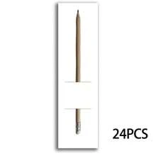 Personalized Cardboard Pencil Set, Customized Pencil, Customized Cardboard, Customizable Name, Text, Time And Other Information, Back To School Customized Pencil, Back To School Gift - Multicolor - View 9