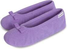 Isotoner Women's Microterry Ballerina Slippers - 6.5-7.5 + Wisteria - View 8