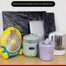 1 chiếc vỏ bọc chống bụi cho quạt, chống thấm nước, có thể giặt và tái sử dụng, phù hợp với nhiều mẫu quạt khác nhau, phụ kiện thiết thực cho gia đình/văn phòng/trường học/du lịch, món quà Giáng sinh/tân gia lý tưởng. - A - Xem 6
