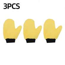 Găng tay rửa xe chống trầy xước - Sợi microfiber siêu thấm hút, găng tay tái sử dụng, găng tay hình bàn chân gấu, khăn vải, găng tay rửa xe, miếng bọt biển chenille hai mặt, dụng cụ vệ sinh xe khô/ướt. - Găng tay rửa xe - Xem 11
