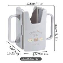 1pc Creative Cute Beverage Cup Holder Box Cup Mat Heatproof Anti-Squeeze Pure Cup Sleeve Anti-Squeezing Spill-Proof Cup Sleeve Organizer - Multicolor - View 10