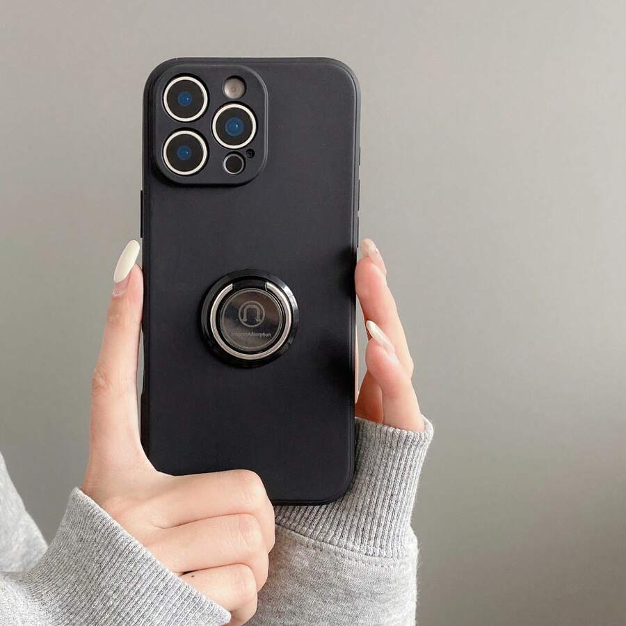 Funda de teléfono con cordón, soporte para teléfono y correa para la muñeca, compatible con iPhone 17 Pro Max, 16 Pro Max, 15 Pro Max, 14 Pro Max, 13 Pro Max, 12 Pro Max, 11 Pro Max, XS Max, 7/8 Plus, S26, 2524321u, Honor - Negro - Ver 1