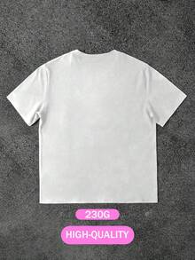 Men's T Shirt Homeland Love Laurel Black Unisex Casual High-Weight Printed  T-Shirt, A Versatile Everyday Style Perfect For Going Out. - 白色 - 查看 6