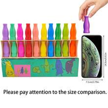 14+ Adult & Teen Memory Bottle Color Matching Game, Random Sticker Strategy Floor Multiplayer Interactive Group Party Icebreaker Family Entertainment Christmas Gift - Multicolor - View 9