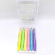 6pcs Neon Highlighter Gel Pens, Non-Bleed & Non-Smear, Suitable For Journaling, Study And Professional Art Creation - Sets - View 10