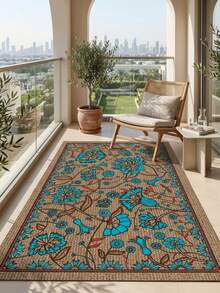 Thảm trải sàn, thảm trang trí, thảm cửa, thảm dài, thảm len giả họa tiết hoa văn Bohemian cổ điển, thích hợp cho phòng tắm, nhà bếp, lối vào, hành lang, đầu giường, phòng khách, phòng ngủ, thảm mềm mại dùng được cả bốn mùa, có thể giặt máy, trang trí nhà cửa. - Nhiều màu - Xem 2