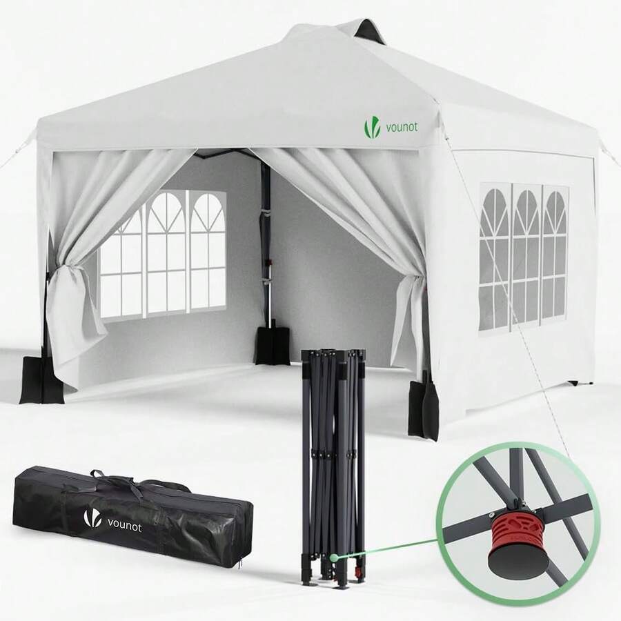 Tentes - Blanc - Voir 1