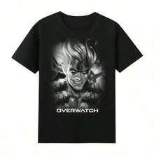 Cute Unisex Premium Casual T-Shirts, COOL SUMMER 2025, Luxury Short Sleeve T-Shirts For Men And Women, Soft Cotton Loose Fit Clothing, Novelty, Luxury Summer T-Shirt For Men With Graphic Print - 黑色 5 - 查看 6