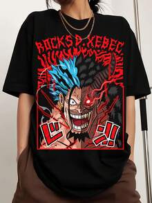 11Oness PP-Piecess – Rocks D Xebec-Vector – SKU3143 Printed Men's Sports T-Shirt With Crew Neck, Comfortable And Versatile, - Black - View 6