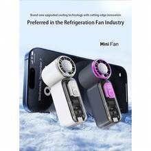 Ventilador portátil de mano mini, ventilador personal de alta velocidad de 199 velocidades y 16,900 RPM con pantalla LED, recargable por USB, con cordón, adecuado para maquillaje, viajes, exteriores, regalo para mujeres y niñas, rosa - Soporte de Mano - Ver 6
