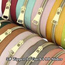 5# 5pcs Metal Zipper With 10pcs Zipper Pulls, Suitable For Home Sewing DIY Zipper Replacement - 5DDY+8P - View 4