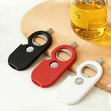 1 buah Pembuka Botol Multifungsi, Menggabungkan Pembuka Kaleng dan Pembuka Botol Bir, Desain Pegangan Putih Ergonomis, Cocok untuk Lansia, Penderita Radang Sendi dan Mereka yang Memiliki Tangan Lemah, Dapat Digunakan di Rumah, Bar dan Restoran - MultiWarna - View 4