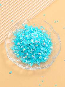 2MM-6MM Mixed Size 2000PCS/Pack Round Flat Back Resin Rhinestones Jelly Candy AB Color Bling Strass Glitter DIY Gems Stones Diamond Glue On Jewelry Bead For Clothes, Bag, Shoes, Mugs, Bottles, Tumblers, Mobile, DIY Accessories - Kong Lan 48 - View 4