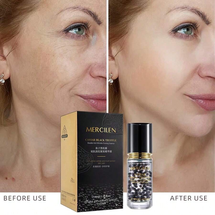 MERCILEN 40毫升 Dreamhope 蓝鱼子酱&黑松露双效抗皱紧致精华液，保湿抗衰老，适合所有肤质 - 淡紋精華液40ml - 查看 1