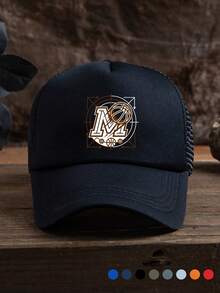 1pc Men's Leopard Print Half Outdoor Sports Animal Street Polyester Decorative Soft Top Baseball Cap, Unisex Visor Hat, Suitable For Spring, Summer, Autumn, Winter - A - View 12