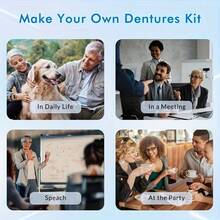 Fashionable And Convenient Teeth Suitable For Parties And Gatherings, Timely Replacement - White-3 - View 5