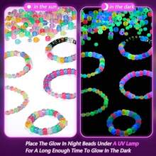 Fashionable Mixed Acrylic Beads, Colorful & Letter Beads, DIY Jewelry Making Accessory Set - Multicolor - View 10