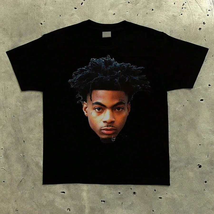 Men T-Shirts - 黑色 - 查看 1