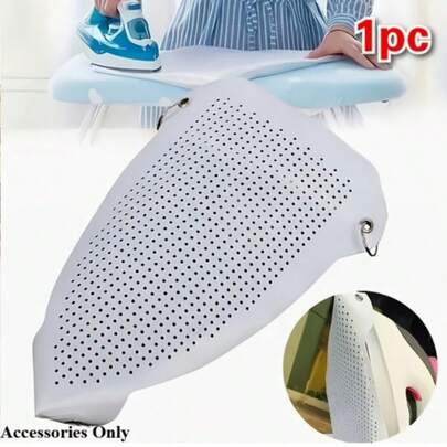 Capa protetora premium para ferro a vapor, resistente ao calor (1 unidade) - Design durável e fácil de instalar. Ideal para guardar utensílios domésticos, itens essenciais de viagem, organizar seus pertences em dormitórios universitários e proteger sua tábua de passar roupa. Compatível com a maioria dos tecidos e acessórios de limpeza (capa para tábua de passar roupa, capa para ferro). Capa protetora para tábua de passar roupa resistente a altas temperaturas e que evita queimaduras.