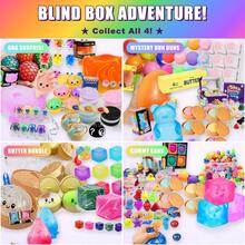 Pop Open! Ne EDoh Rainbow Mystery Squish Blind Box - Sensory Squeeze Toy, Stress & Anxiety Relief Fidget Toy, Cute Surprise Pack For Kids Teens Adults - Nhiều màu - Xem 2