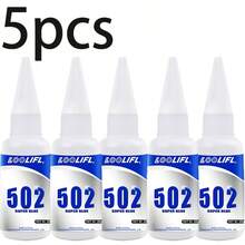 20g Super Adhesive Glue, Instant Strong Bonding Adhesive, Transparent Glue Suitable For Metal, Plastic, Wood, Ceramic, General Repair Tool, 1-10 Pcs - 502-k - View 8
