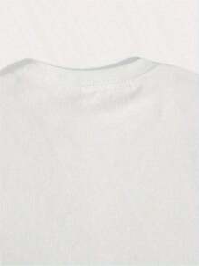 Camiseta con Gráfico de Langosta|   Camiseta desgastada estilo costero francés|   Estilo Coqueta Holgado|   Moda Náutica de Pescador, Camiseta Casual de Manga Corta con Cuello Redondo y Estampado Gráfico para Mujer, Regalo para el Día de la Madre o Pascua - Blanco - Ver 3