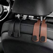 Móc treo tựa đầu xe hơi, được thiết kế để treo túi xách và sắp xếp đồ dùng trên lưng ghế. - Nhiều màu - Xem 6