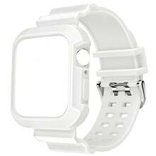 BEIMUSON Funda protectora transparente todo en uno para Apple Watch Ultra, Series 11/10/9/8/7/6/5/4/3, cobertura completa a prueba de golpes, carcasa blanda, ligera y duradera, instalación sin herramientas - Multicolor - Ver 21