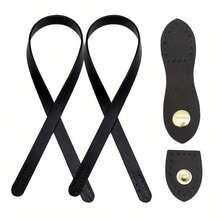 4pcs Woven Bag Handles With Buckle PU Clasp Hardware Accessories DIY Handbag Strap Knitting Bag Shoulder Strap - New Model - View 13