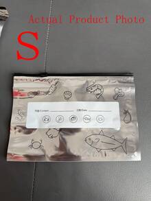 60 piezas de bolsas de almacenamiento de alimentos reutilizables de aluminio antibacteriano, bolsas congeladoras con cierre hermético, aptas para microondas, adecuadas para la conservación y organización de alimentos - Ver 11