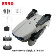 Máy bay không người lái điều khiển từ xa E88D có đèn chiếu sáng, camera kép HD, máy bay bốn cánh chụp ảnh trên không, máy bay mô hình có thể gập lại. - Nhiều màu - Xem 11