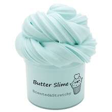 Sky Blue Creamy Crunchy Slime, Scented Solid Color Butter Slime Set, Perfect For Kids, Cute And Non-Sticky, Ideal Christmas Gift Party Favor - Multicolor - View 22