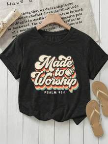 Women T-Shirts - Black - View 6