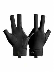Găng tay chơi bi-a/snooker GOLOVEJOY 1 chiếc, chỉ dành cho tay trái, mỏng, thoáng khí, chống trơn trượt, 3 ngón. - Nhiều màu - Xem 19