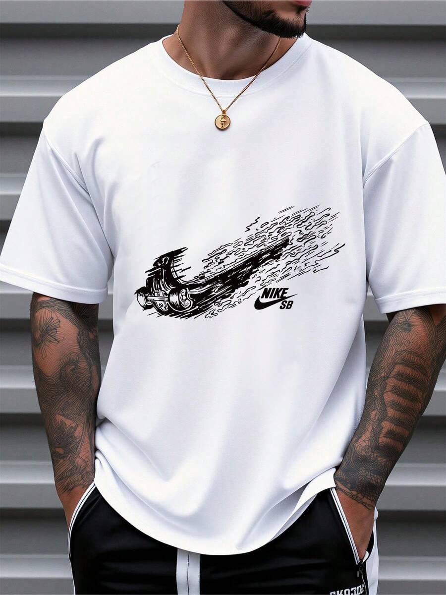 Men T-Shirts - White - View 1