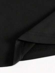 4 piezas Camisetas de manga corta de unicolor casual para mujeres - Multicolor 3 - Ver 5
