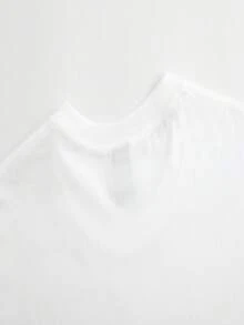 1 camiseta de algodón puro para mujer, con estampado de letras creativas y a la moda, adecuada para uso casual al aire libre en primavera y verano, fiestas de vacaciones, versátil y elegante, con diseño de herradura y calavera de toro, 180g 100% algodón. - Negro - Ver 11