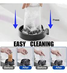 Lavador De Vasos Enjuagadoras Automáticas De Vasos A Presión RA6H Ducha Bathroom accessories Dispensador de jabón líquido Shower head Escurridor para trastes - 1 - Ver 5