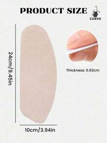 10/20pcs Protections anti-frottement des cuisses, invisibles, absorbantes, légères & confortables, couche intérieure ultra-fine anti-friction, convient pour les robes d'été, les combinaisons et les bikinis. Comprend également 10pcs cache-tétons en forme de fleur - Multicolore - Voir 4