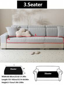 1 tấm bọc ghế sofa co giãn, chống trượt, phủ toàn bộ bề mặt, dùng được cả bốn mùa, chất liệu vải dày dặn, có thể giặt máy, chống bụi, thân thiện với thú cưng, có thể điều chỉnh kích thước phù hợp cho phòng ngủ, văn phòng, phòng khách, ghế sofa hình chữ L và ghế sofa 1/2/3/4 chỗ ngồi. - Màu Xám nhạt - Xem 18